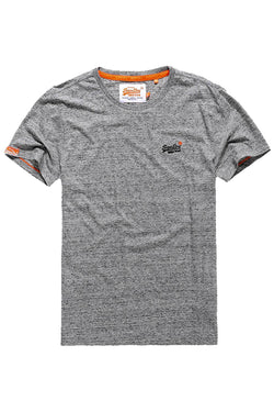 SuperDry Flint-Grey-Grit Orange-Label Vintage Embroidered Logo Tee thumbnail 3