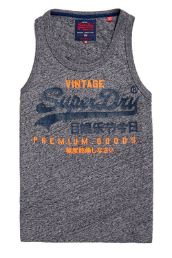 SuperDry Flint-Grey-Grit Premium Goods Duo Vest Tank thumbnail 2