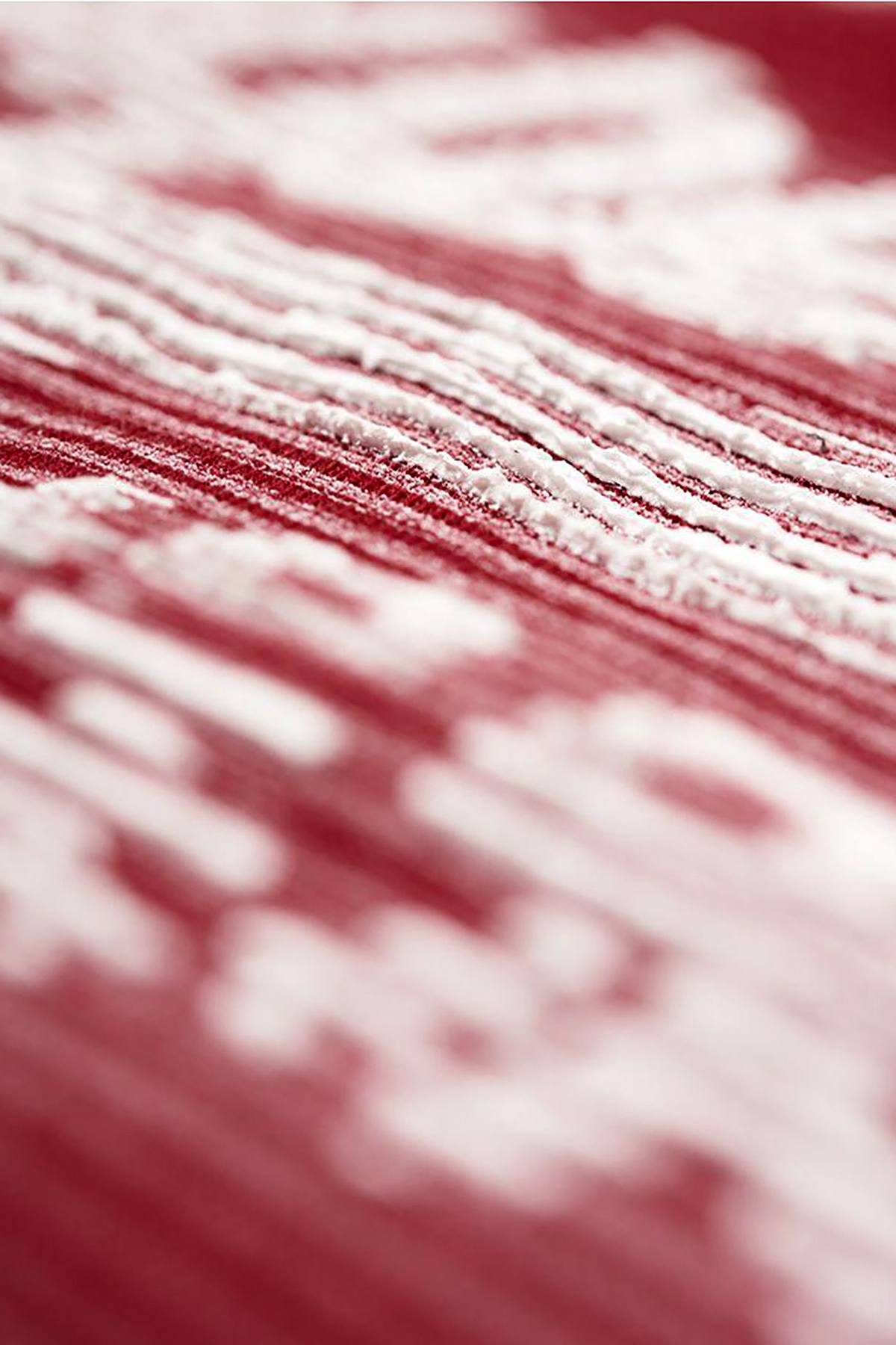 SuperDry Furnace-Red Premium Goods Textured Logo Graphic Tee