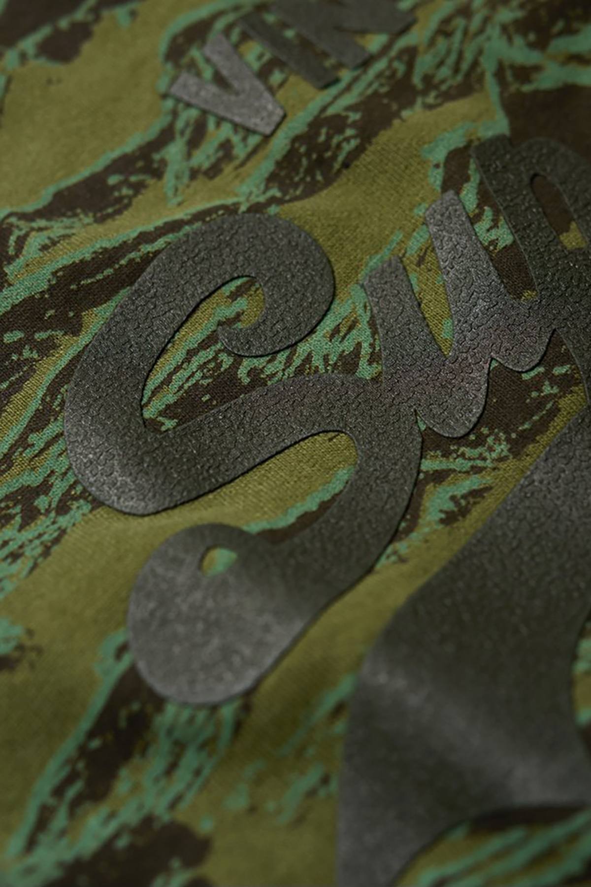 SuperDry Green Shirt-Shop Camo T-Shirt