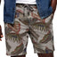 SuperDry Grey Floral-Print Sunscorched Short