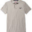 SuperDry Grey-Marl Classic Pique Short-Sleeve Polo Shirt