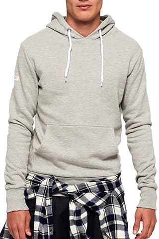 SuperDry Grey-Marl L.A. Hoodie