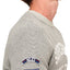 SuperDry Grey-Marl/Navy Track Squad Crew-Neck Sweater