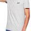 SuperDry Grey-Marl Orange-Label Vintage Embroidered V-Neck