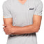 SuperDry Grey-Marl Orange-Label Vintage Embroidered V-Neck