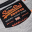 SuperDry Grey-Marl Vintage Logo Layered Camo Tee