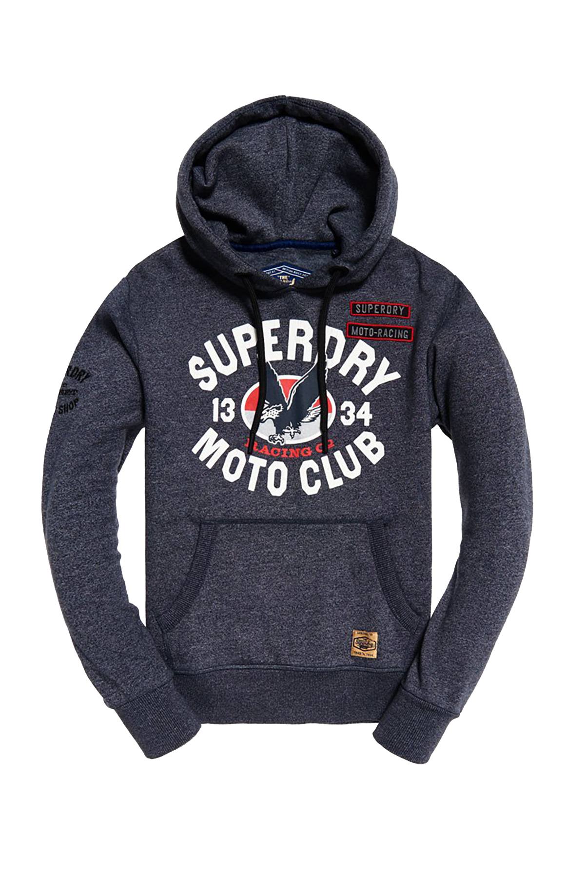 SuperDry Horizon-Blue-Grit Custom 1334 Hoodie
