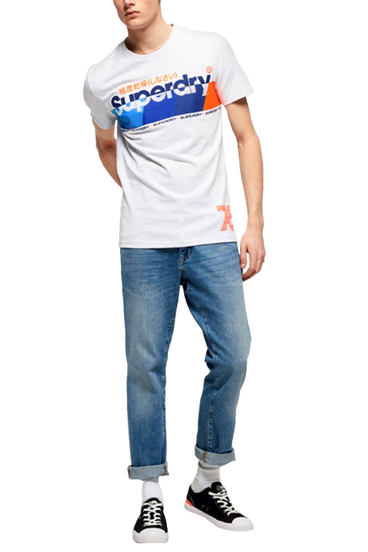 SuperDry Ice-Marl '76 Super Surf Graphic Tee