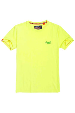 SuperDry Ice-Yellow Orange-Label Neon Tee thumbnail 2