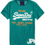 SuperDry Jade Shirt-Shop Duo Overdyed Logo Tee