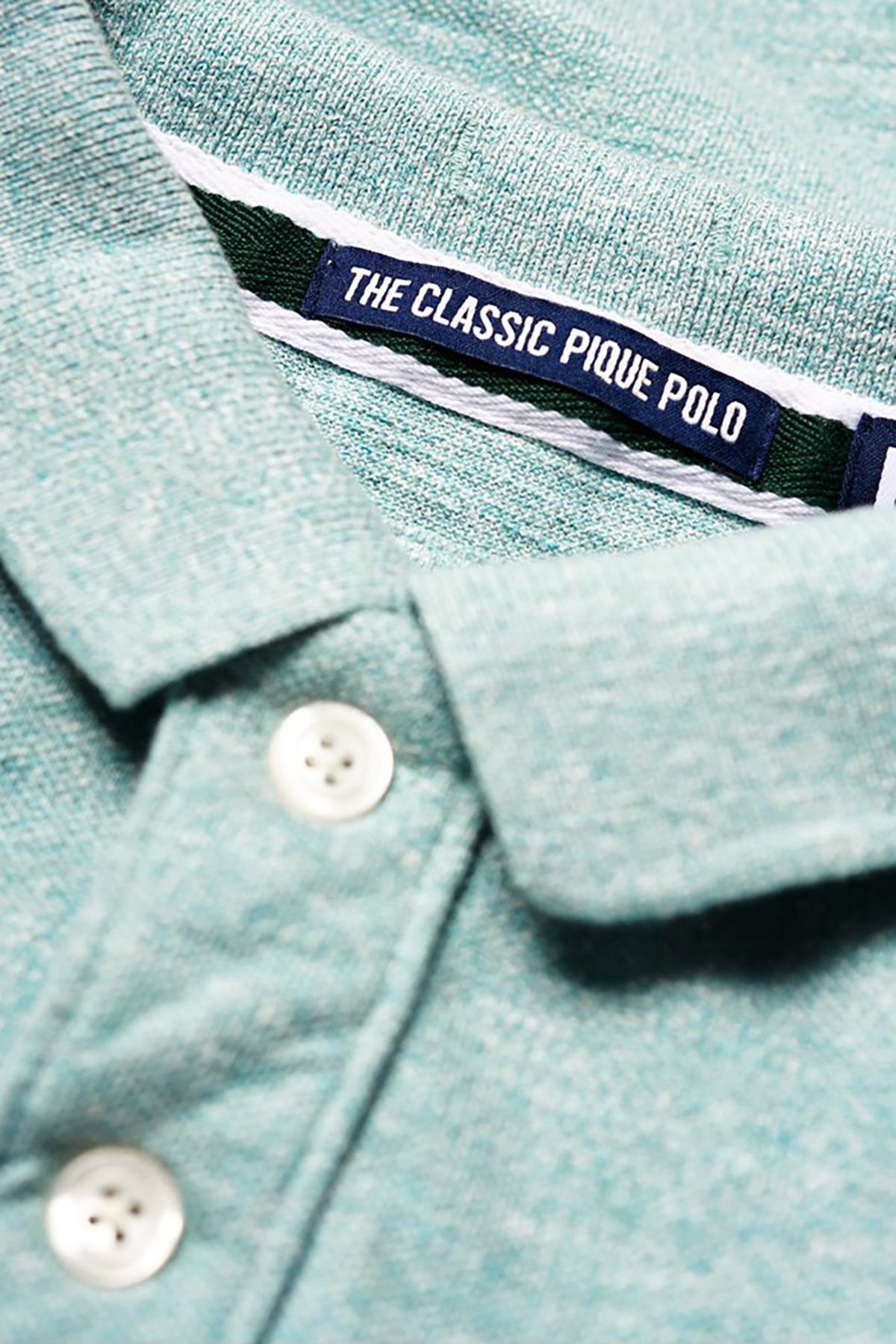 SuperDry Mint-Green-Grindle Classic Pique Polo Shirt