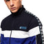SuperDry Navy/Cobalt SD Tricot Panelled Zip Track Jacket