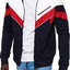 SuperDry Navy/Red SD Tricot Blocked Zip Track Jacket