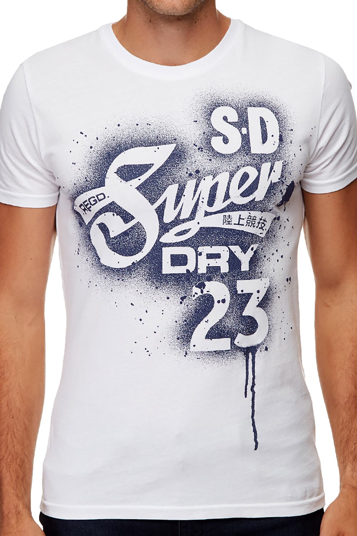 SuperDry Optic-White Cali Tails T-Shirt