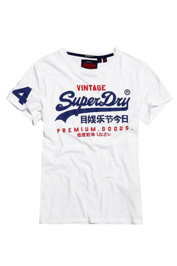 SuperDry Optic-White Goods Duo Lite Graphic Tee thumbnail 3