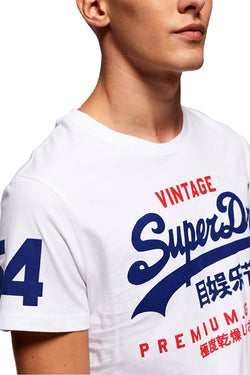 SuperDry Optic-White Goods Duo Lite Graphic Tee thumbnail 4