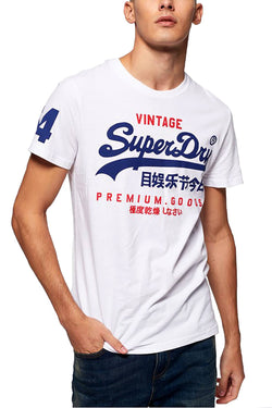 SuperDry Optic-White Goods Duo Lite Graphic Tee thumbnail 2