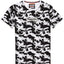 SuperDry Optic-White International Monochrome Logo Tee
