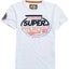 SuperDry Optic-White Malibu Racer Tee