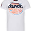 SuperDry Optic-White Malibu Racer Tee