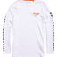 SuperDry Optic-White Surplus Goods Long-Sleeve Longline Top