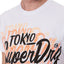SuperDry Optic-White Ticket-Type Oversized Fit Tee
