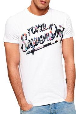 SuperDry Optic-White Ticket Type T-Shirt thumbnail 1