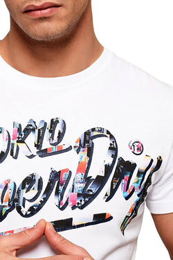 SuperDry Optic-White Ticket Type T-Shirt thumbnail 4