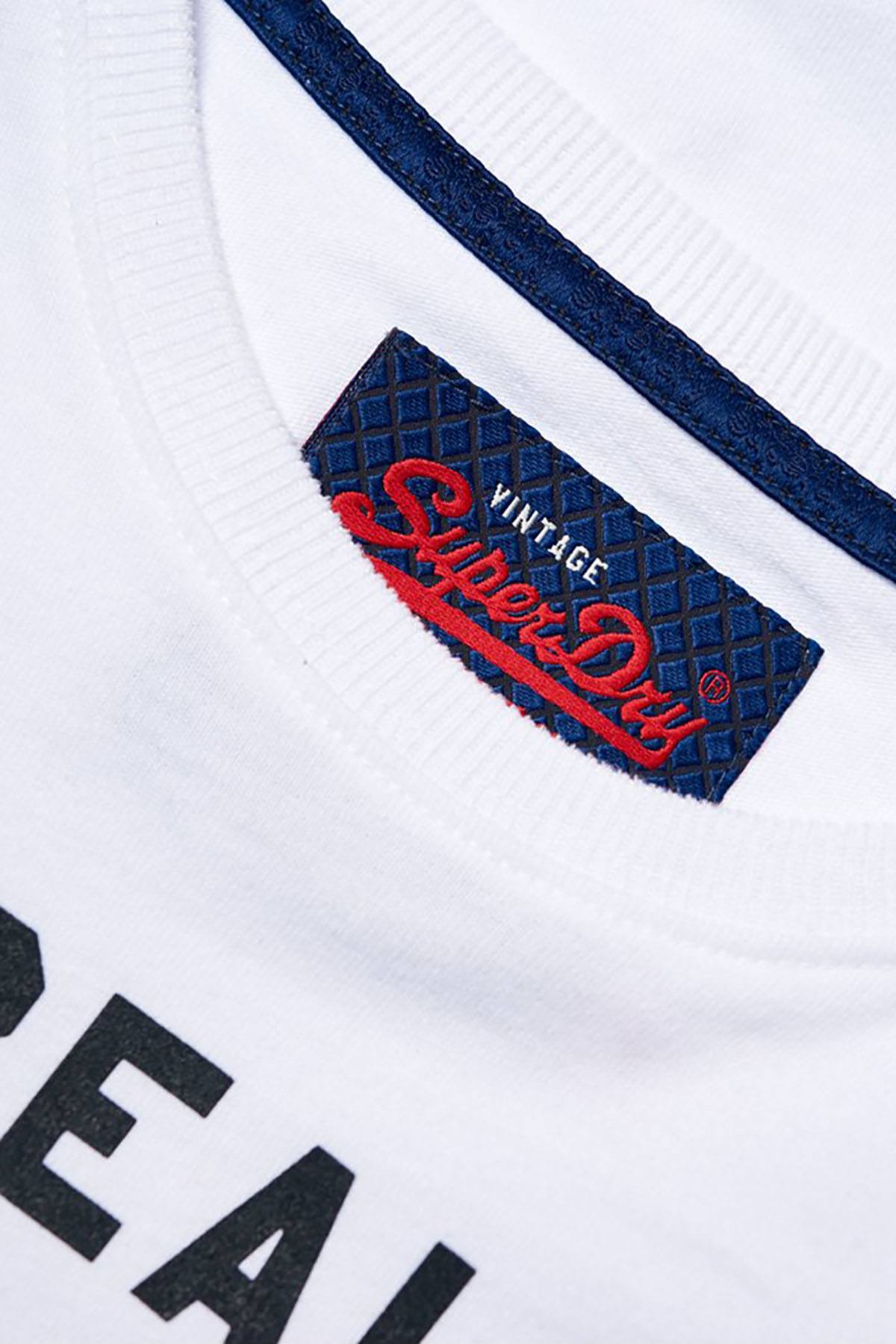 SuperDry Optic-White Vintage Logo Entry T-Shirt