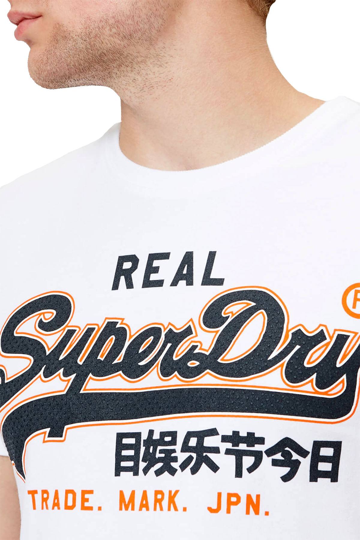 SuperDry Optic-White Vintage Logo Entry T-Shirt
