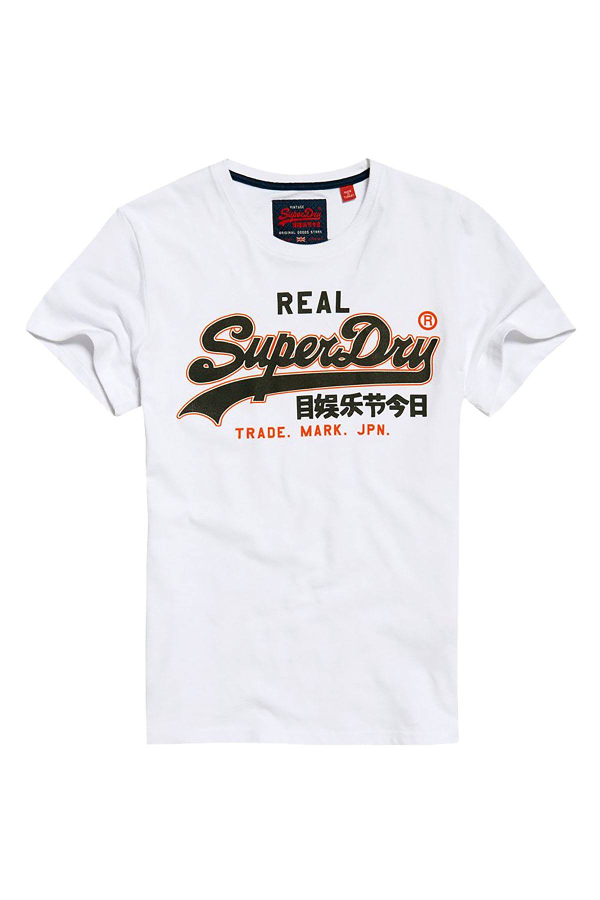 SuperDry Optic-White Vintage Logo Entry T-Shirt