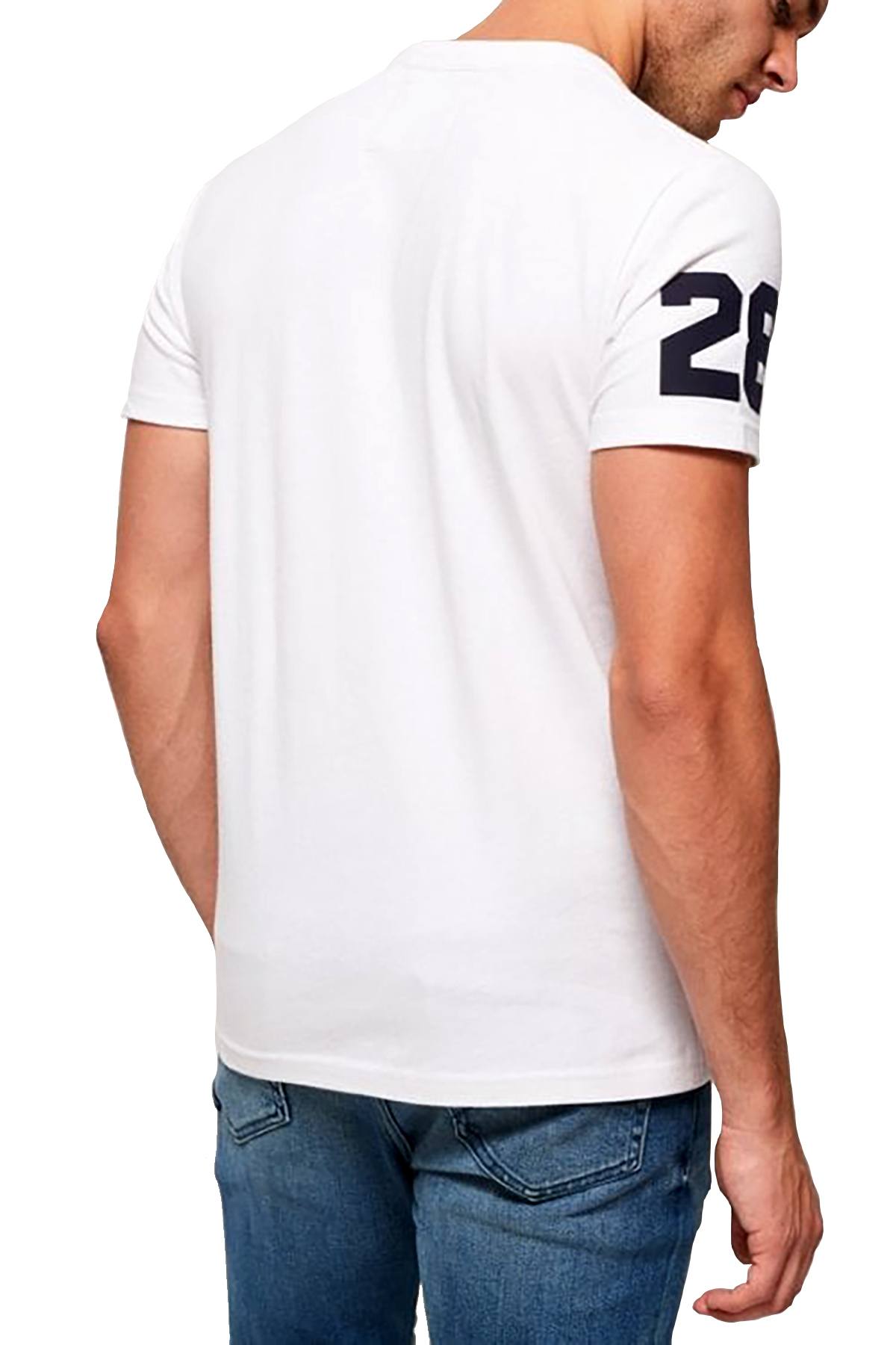 SuperDry Optic-White Vintage Logo Tri Tee