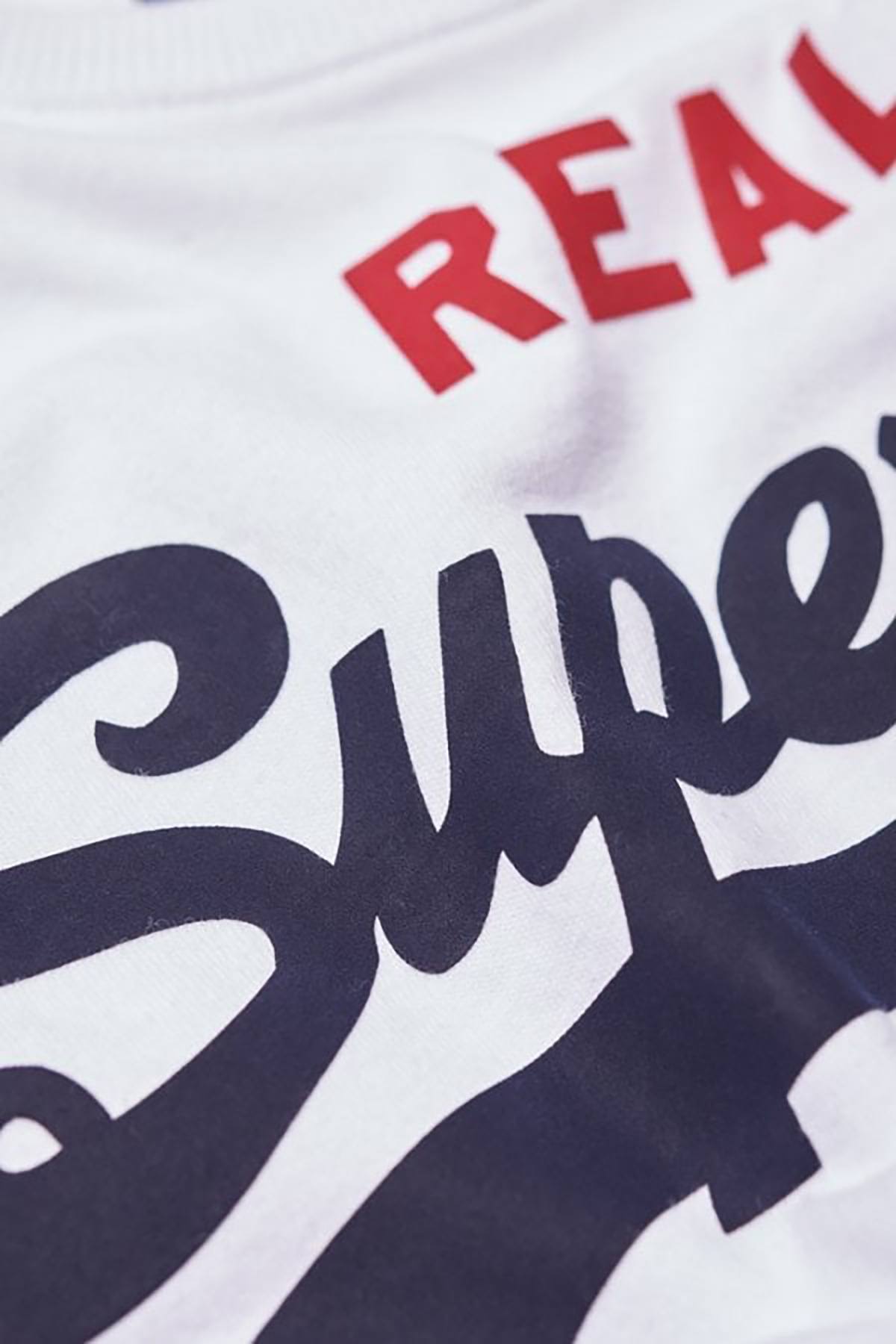 SuperDry Optic-White Vintage Logo Tri Tee
