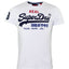 SuperDry Optic-White Vintage Logo Tri Tee