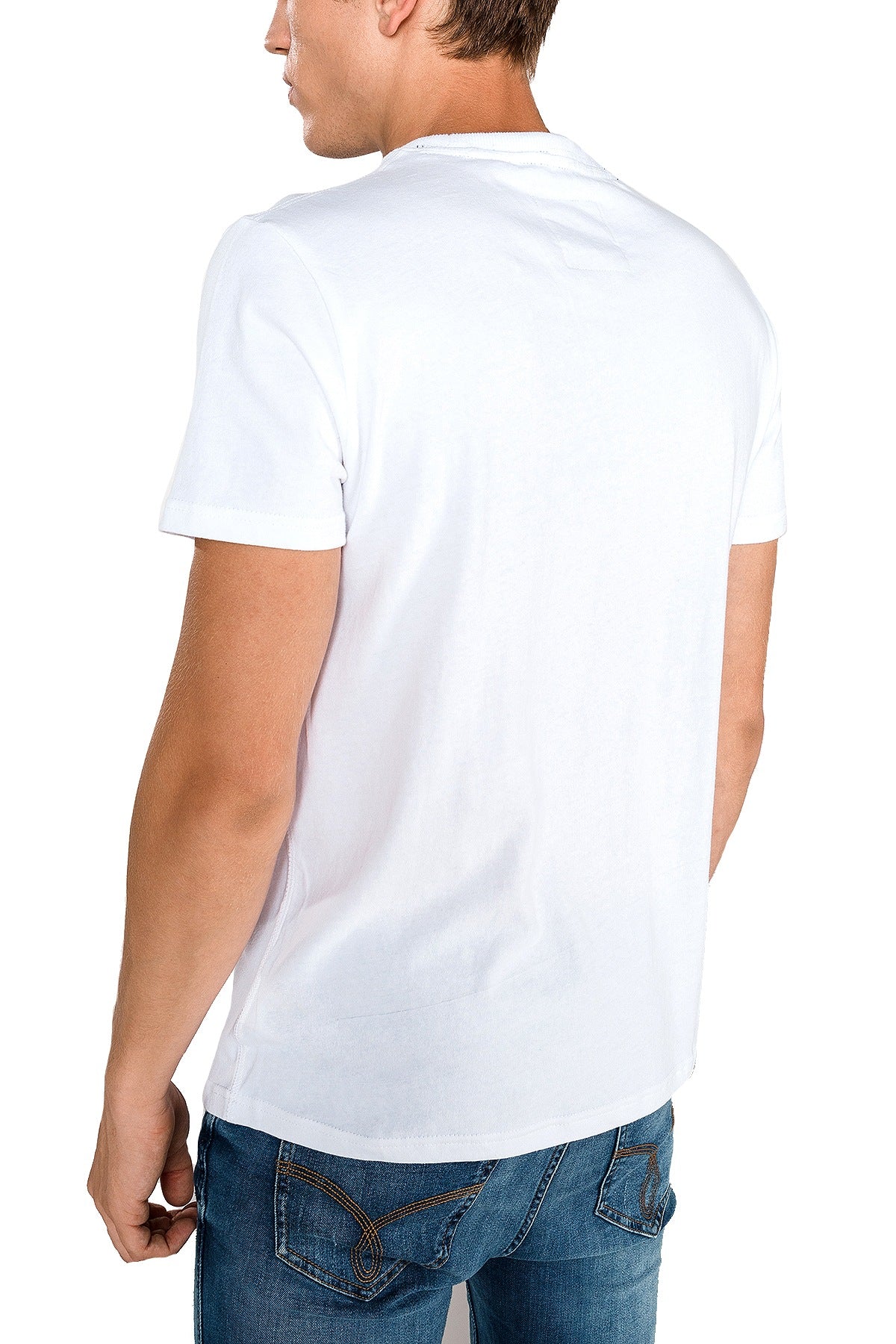 SuperDry Optic-White Vintage Logo Tri Tee