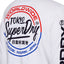 SuperDry Optic-White World-Wide Ticket Type L/S T-Shirt