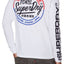 SuperDry Optic-White World-Wide Ticket Type L/S T-Shirt