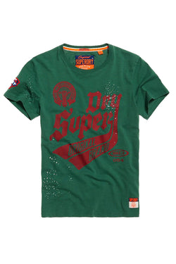 SuperDry Outback-Green Legion T-Shirt thumbnail 2
