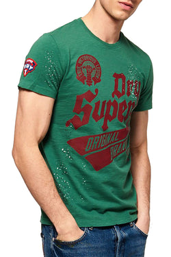 SuperDry Outback-Green Legion T-Shirt thumbnail 1