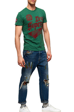 SuperDry Outback-Green Legion T-Shirt thumbnail 4