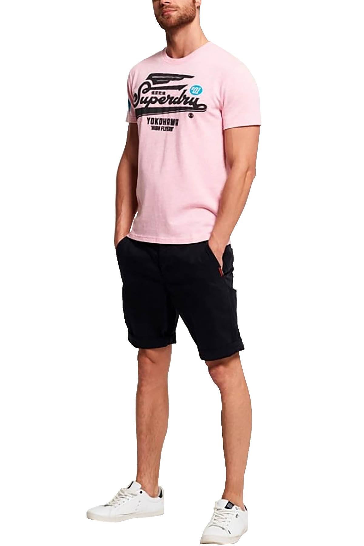 SuperDry Pastel Pink-Marl High-Flyers Tee