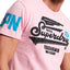 SuperDry Pastel Pink-Marl High-Flyers Tee