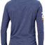 SuperDry Princedom-Blue Marl Vintage Logo Duo Long-Sleeve T-Shirt
