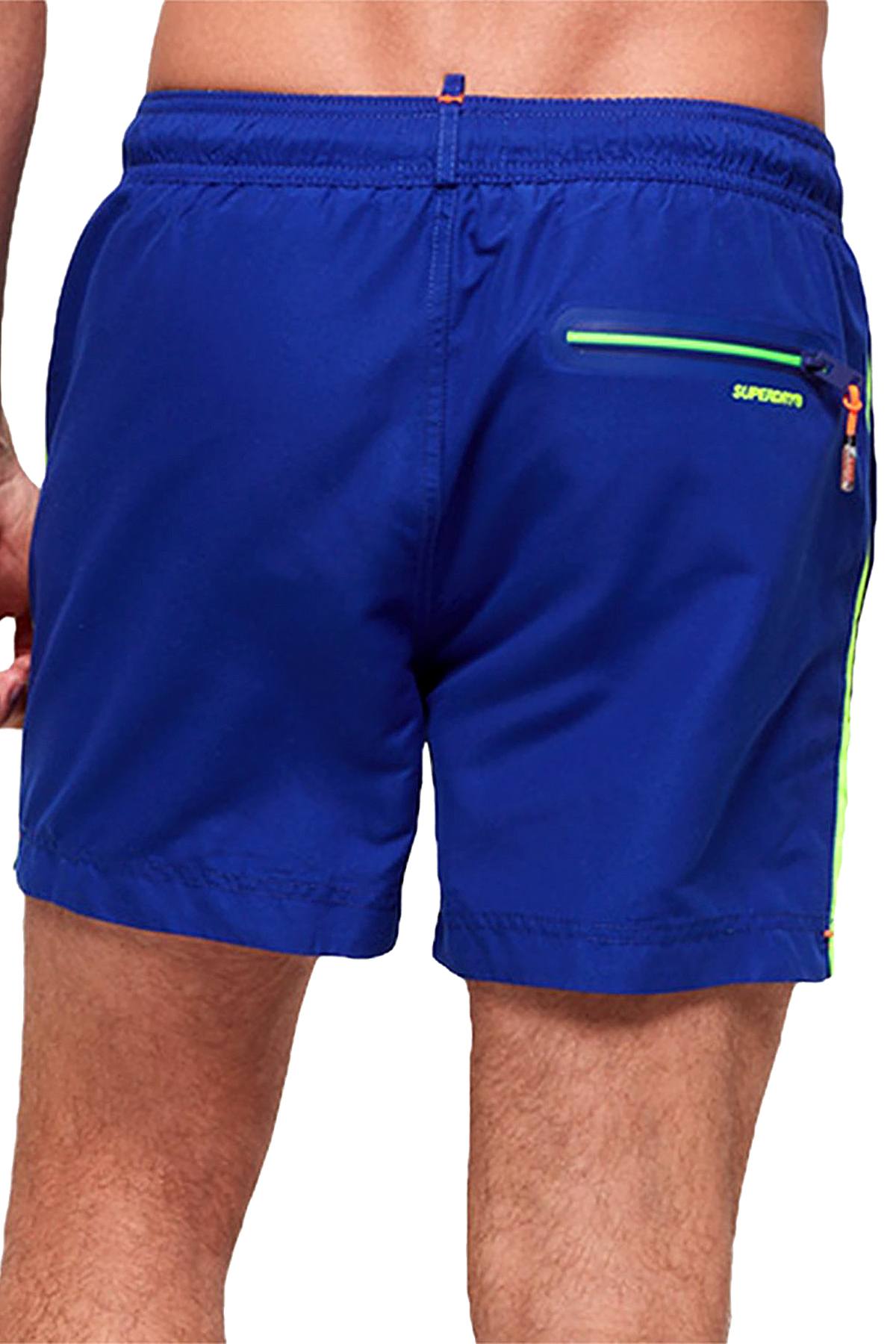 SuperDry Racer-Cobalt Beach Volley Swim Short