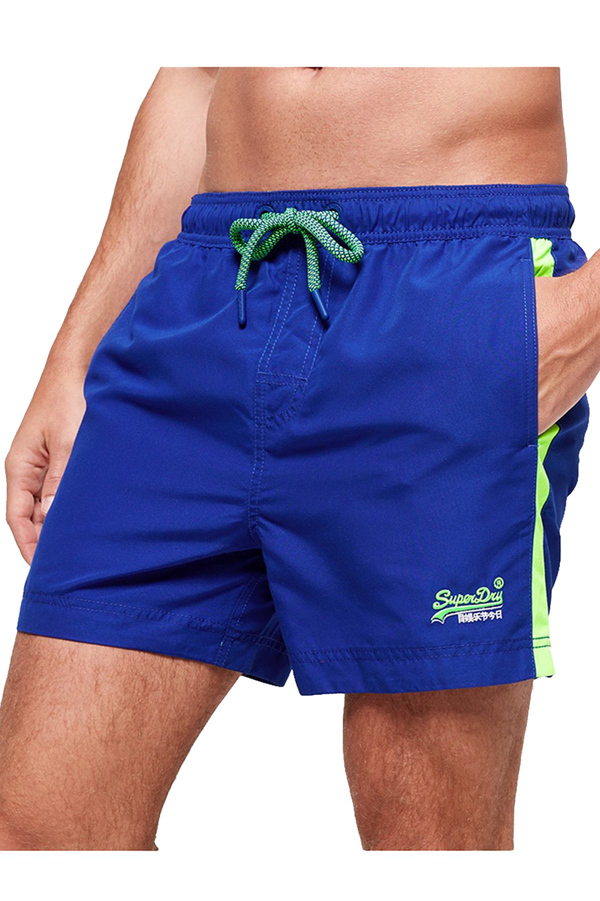 SuperDry Racer-Cobalt Beach Volley Swim Short