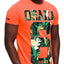 SuperDry Radiant-Orange Osaka Mid-Weight Graphic Tee