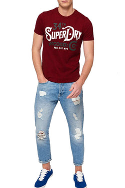 SuperDry Red-Hook Mega-Grit NYC Goods Co T-Shirt thumbnail 4