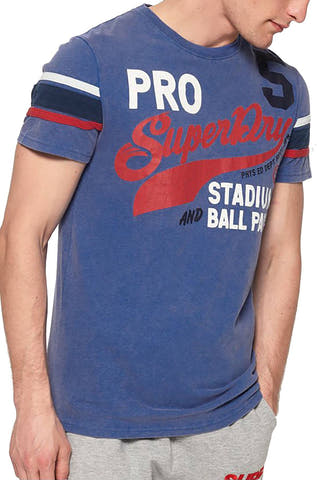 SuperDry Royal Pitch-Field Retro T-Shirt