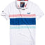 SuperDry Silver-Birch Marl Classic Hardwick Striped Polo Shirt